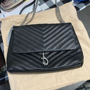 Rebecca Minkoff Edie Flap Leather Shoulder Bag